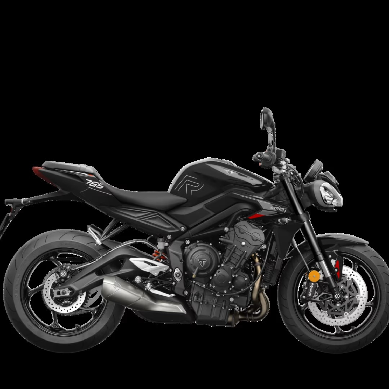 Triumph Phantom Black Pearl (code PR) Paint Product